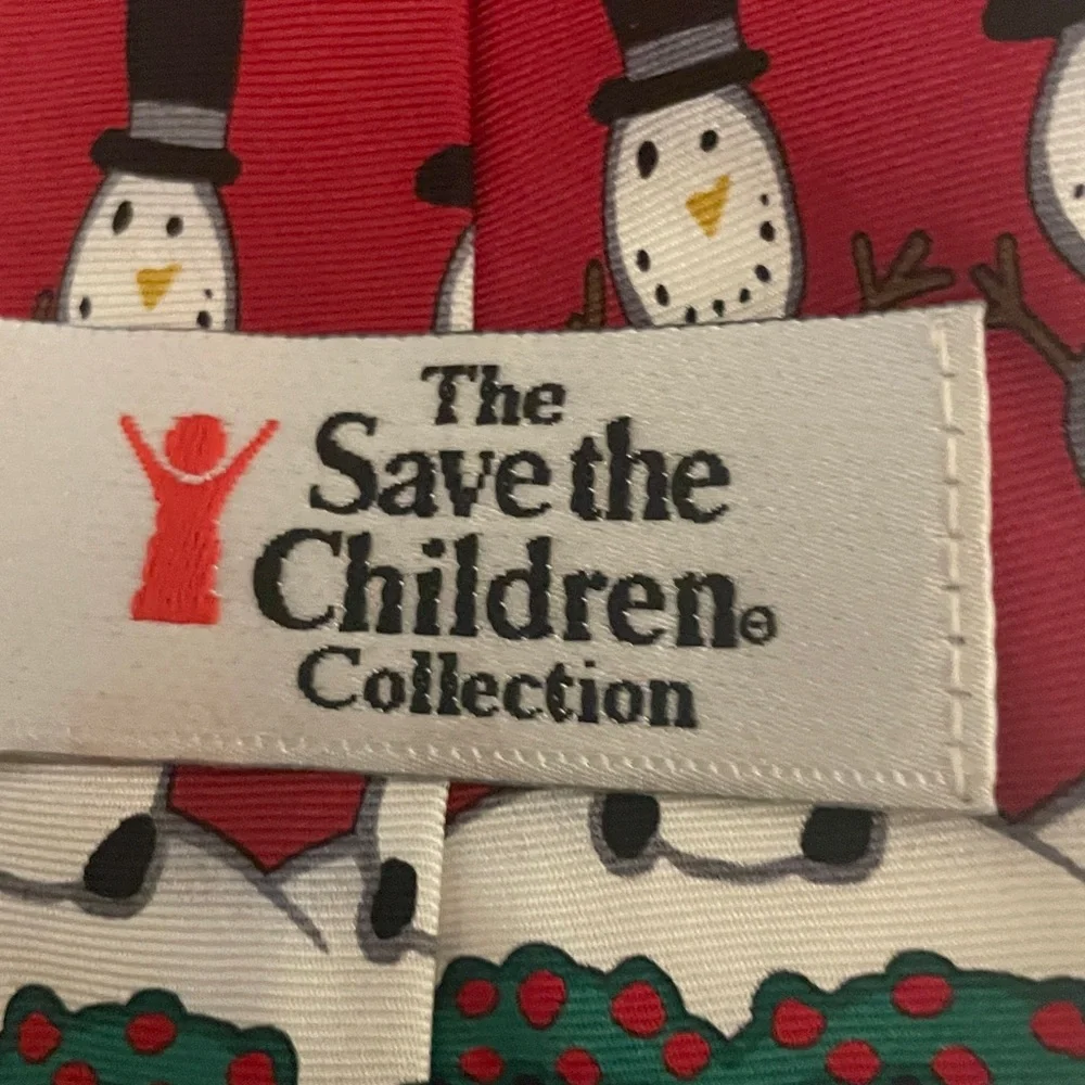 Save the Children Festive Christmas Ties Set of 4